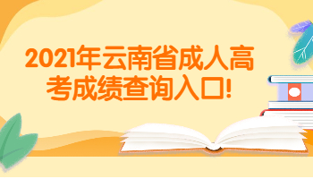 云南省成人高考成績(jī)查詢(xún)