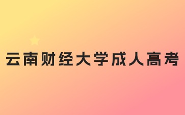 2024年云南財(cái)經(jīng)大學(xué)成考專升本各專業(yè)考試科目是什么？