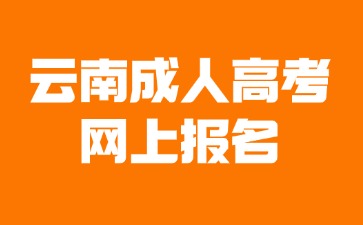 2024年云南成人高考網上報名需要提交哪些材料？