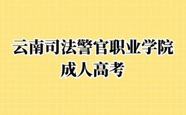 2024年云南司法警官職業(yè)學(xué)院成考本科報(bào)名需要繳納多少費(fèi)用?