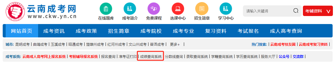 成績(jī)查詢 